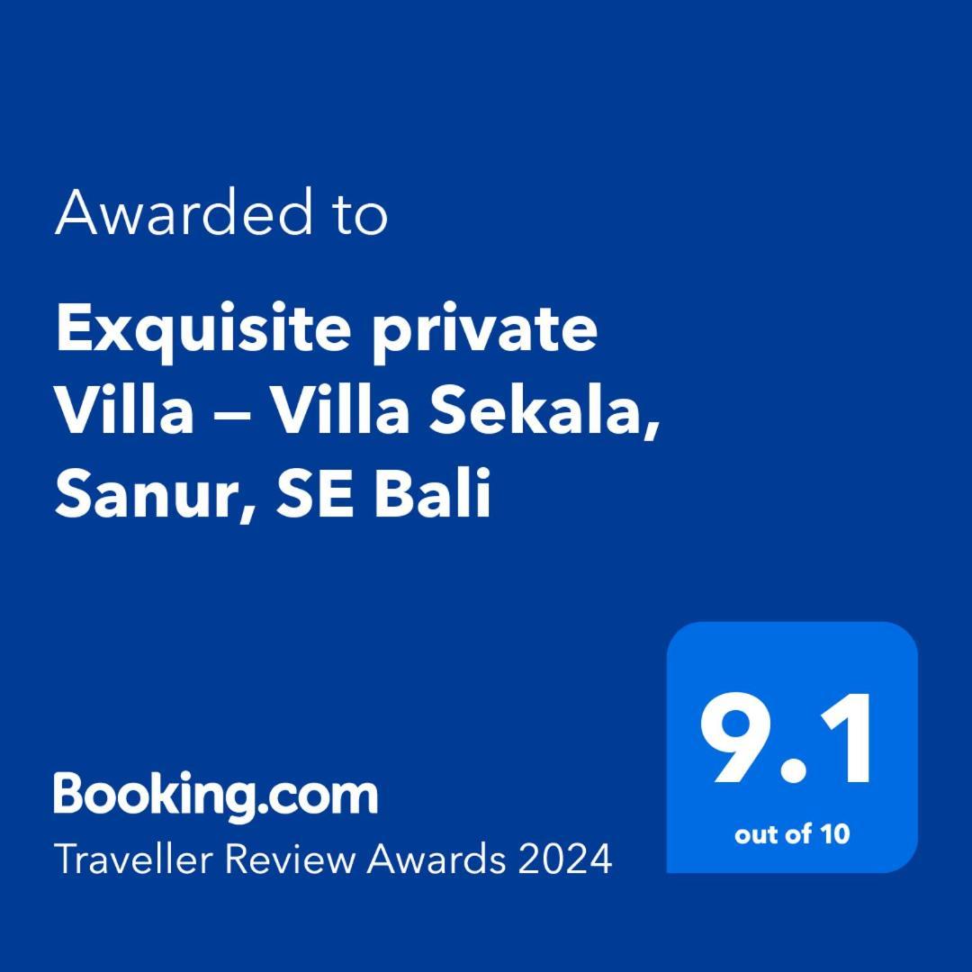 Exquisite Private Villa — Villa Sekala, Sanur, Se Bali Eksteriør bilde